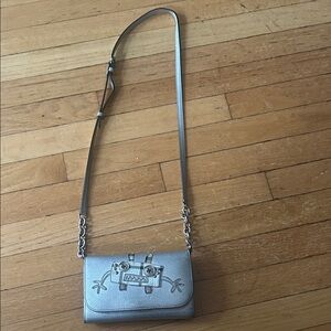 Burberry monster Silver Crossbody Bag